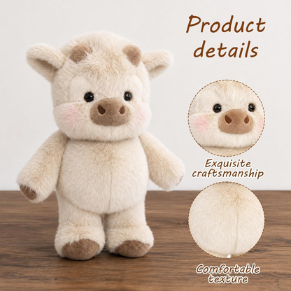 Vaquita de Peluche Premium