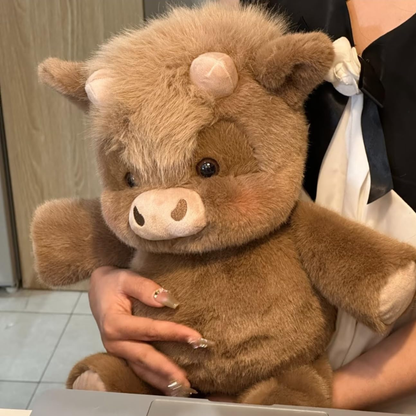 Vaquita de Peluche Premium