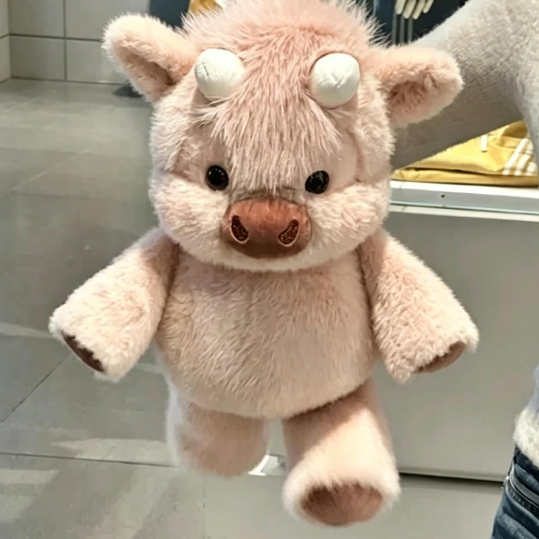 Vaquita de Peluche Premium